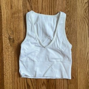 Athleta aurora crop, white